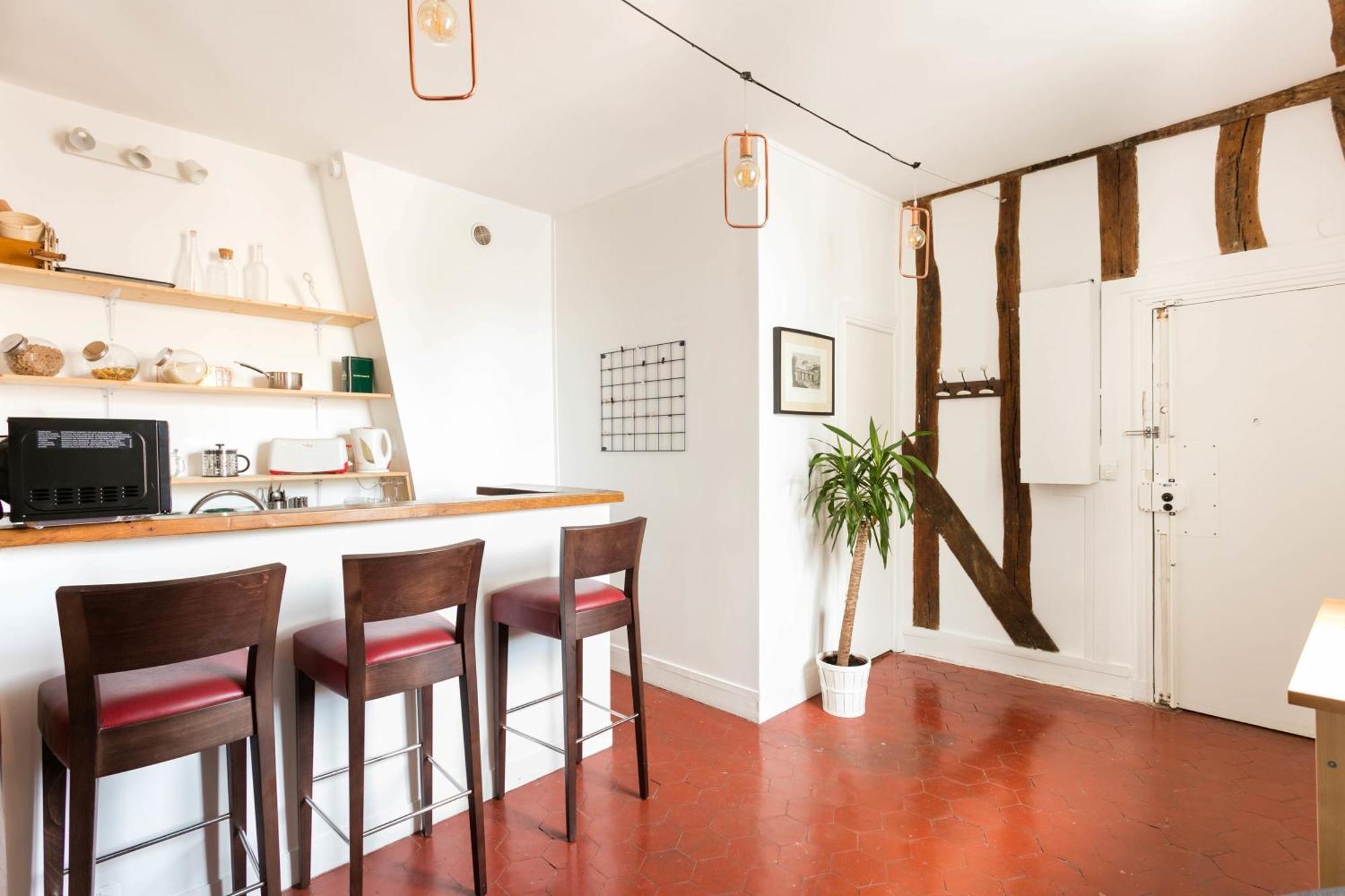 Central Paris 1Br Cozyアパートメント エクステリア 写真